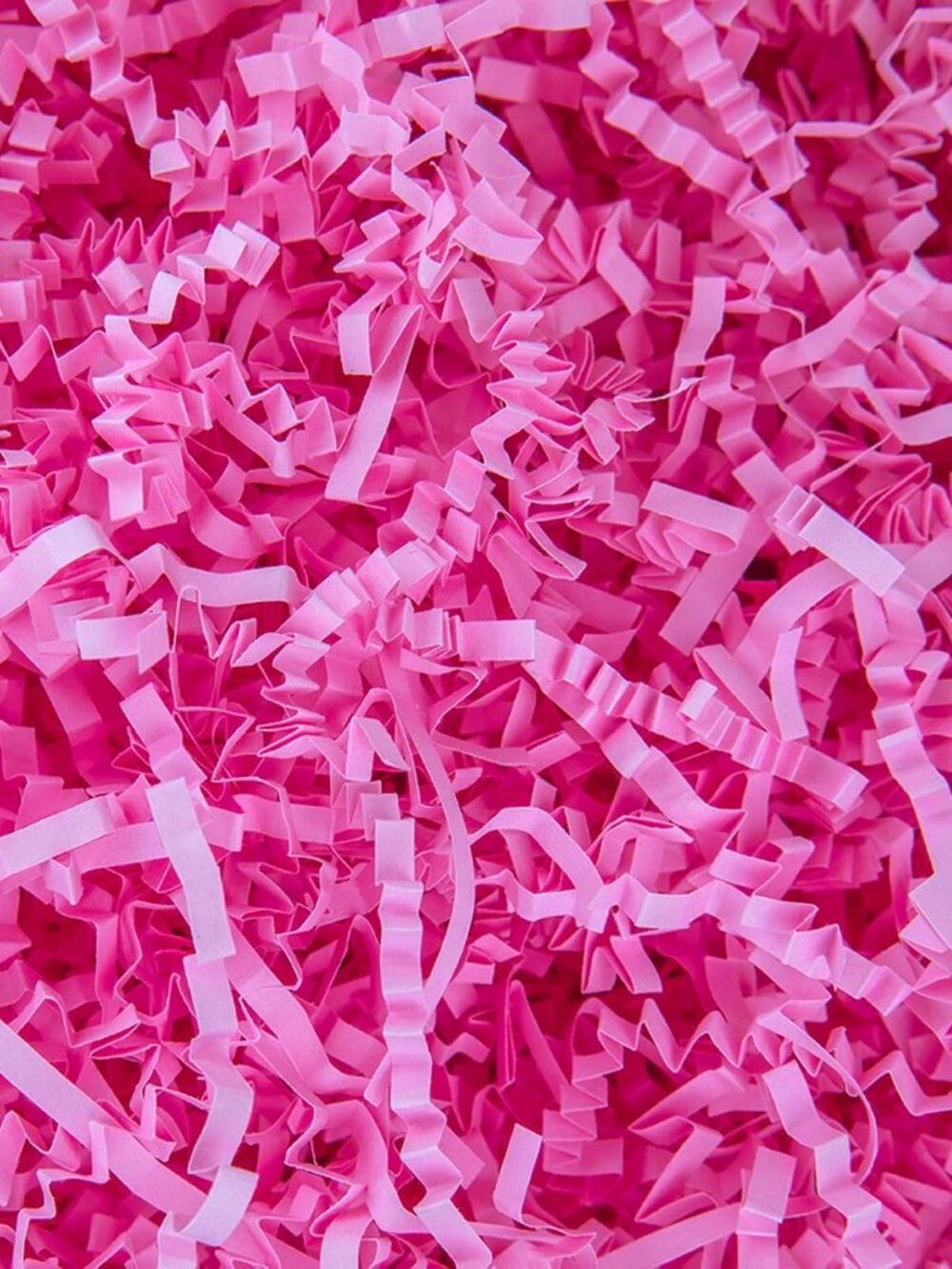 Crinkle Cut Paper Shred Filler Gift Cushion Streamer Pink